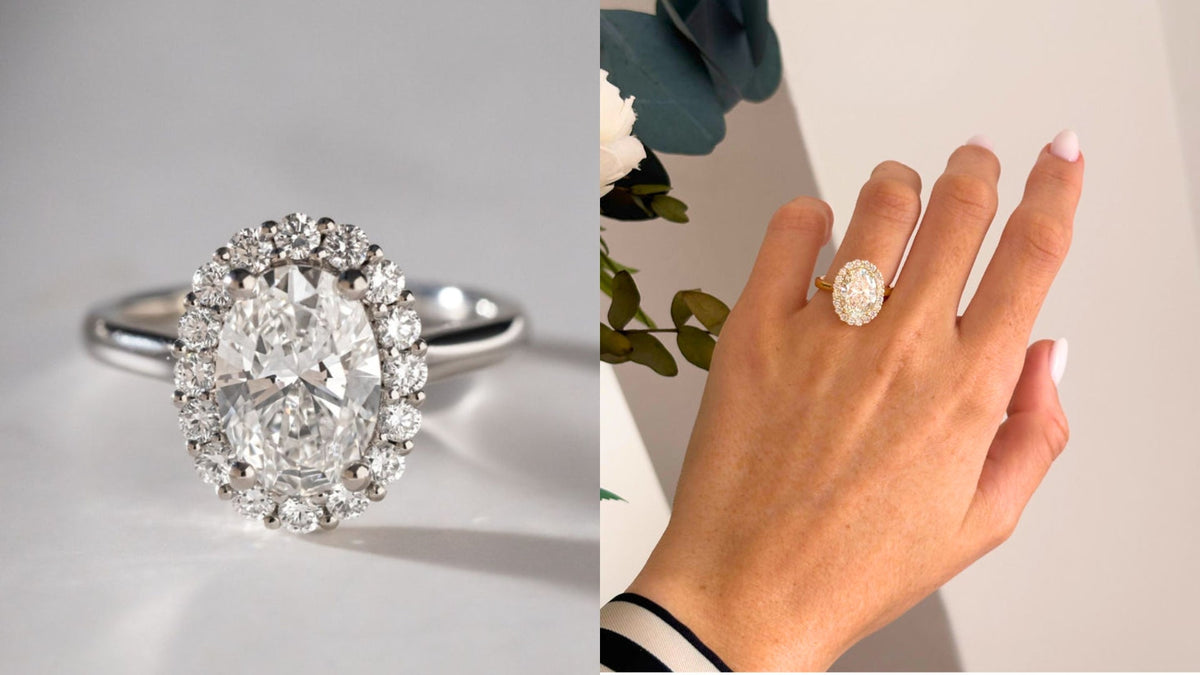 Halo Rings - Lab Grown Diamonds - Engagement Rings